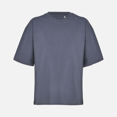 Футболка оверсайз женская Boxy Women, темно-серая (графит)