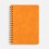 Ежедневник Spiral, недатированный, оранжевый