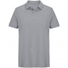 Рубашка поло унисекс Pacific, серая