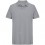 Рубашка поло унисекс Pacific, серая