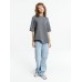 Джемпер с коротким рукавом Siluetti Volumica, серый