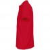 Рубашка поло унисекс Pitcher, красная