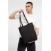 Шопер B5, черный с черными ручками