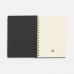 Ежедневник Spiral, недатированный, черный