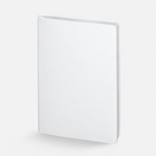 Ежедневник Nebraska Flex, недатированный, белый с серебристым