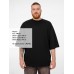 Футболка оверсайз Big Boss, черная