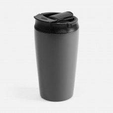 Термостакан с двумя поильниками Duetta, серый