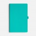 Ежедневник Lungo, недатированный, бирюзовый