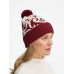 Шапка Wintertude, красная с белым