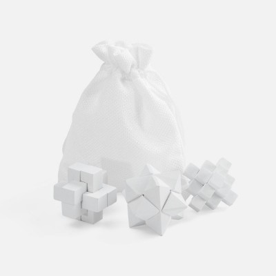 Набор из 3 головоломок Tickler Arcade, белый