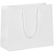 Пакет бумажный с ламинацией Lami Tote S, белый