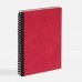 Ежедневник Notera Maxi, недатированный, красный