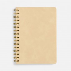 Ежедневник Spiral, недатированный, бежевый