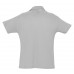 Рубашка поло мужская SUMMER 170, серый меланж