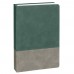 Ежедневник Horizon, недатированный, серый с зеленым