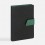 Ежедневник Boom, недатированный, черный с зеленым