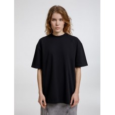 Футболка оверсайз унисекс Sideline, черная