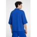 Футболка оверсайз унисекс T9, синяя