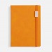 Ежедневник Urban Metal, недатированный, оранжевый