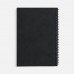 Ежедневник Notera Maxi, недатированный, черный