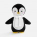 Мягкая игрушка Beastie Toys, пингвиненок с белым шарфом