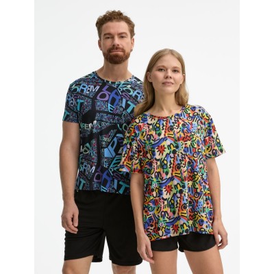 Футболка унисекс Senti с полной запечаткой на заказ