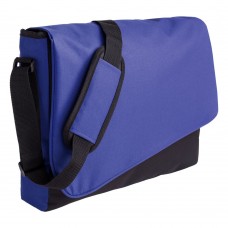 Конференц сумка Unit Messenger, сине-черная