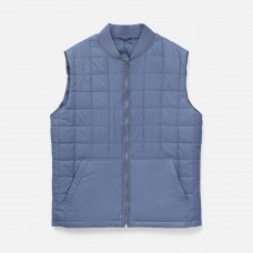 Жилет унисекс Warmbridge, синий (джинс)