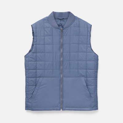 Жилет унисекс Warmbridge, синий (джинс)