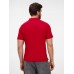 Рубашка поло унисекс Tervise, красная