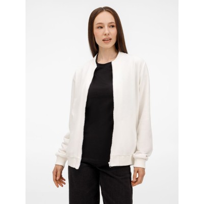 Бомбер унисекс Townie, молочно-белый