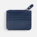Картхолдер на молнии Unison, синий