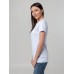 Футболка женская T-bolka Stretch Lady, белая (холодный оттенок)