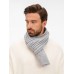 Шарф Bellish, светло-серый меланж
