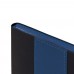 Ежедневник Bookmark, недатированный, черный с синим