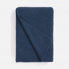 Плед Serenita, синий (джинс)