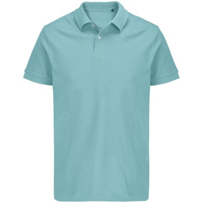 Рубашка поло женская Pacific Women, голубая (морская волна)