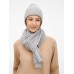 Шапка Bellish, светло-серый меланж