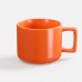 Чашка Jumbo в коробке матовая, оранжевая