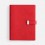 Ежедневник Repute, недатированный, красный