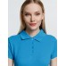 Рубашка поло женская Virma Premium Lady, бирюзовая