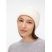 Шапка Bellish, белая (ванильная)