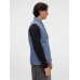 Жилет унисекс Warmbridge, синий (джинс)