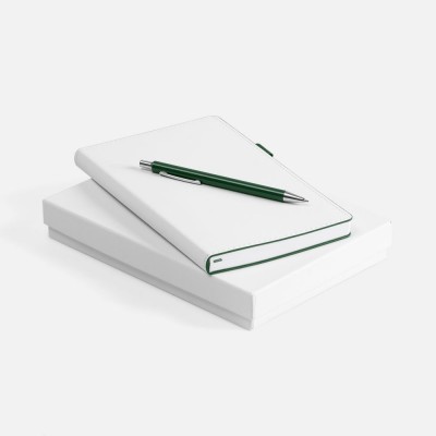 Набор White Shall, бело-зеленый