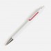 Ручка шариковая Dominanta, белая с красным