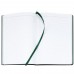 Ежедневник Bookmark, недатированный, черный с зеленым