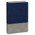 Ежедневник Horizon, недатированный, серый с синим