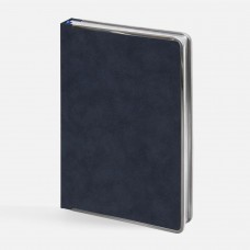 Ежедневник Metal Frame на заказ, датированный, синий