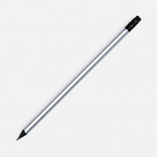 Карандаш простой Triangle Black с ластиком, серебристый