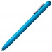 Ручка шариковая Slider Silver, голубой металлик